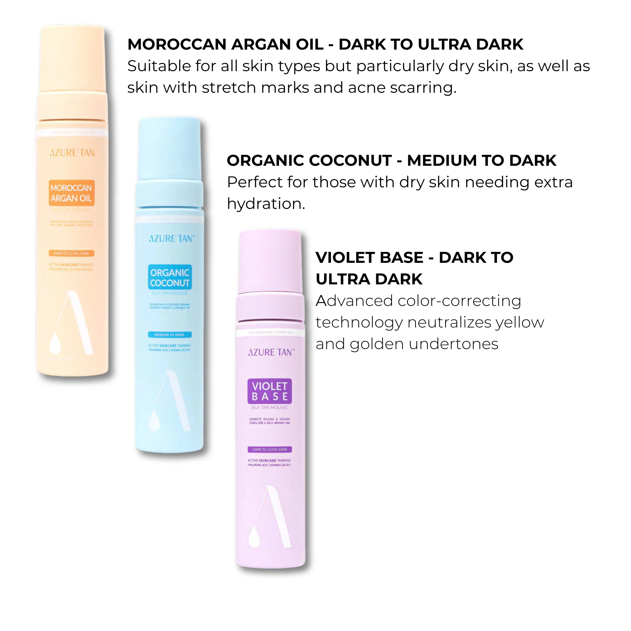 Azure Tan Tanning Mousse Essentials Kit - Image 3