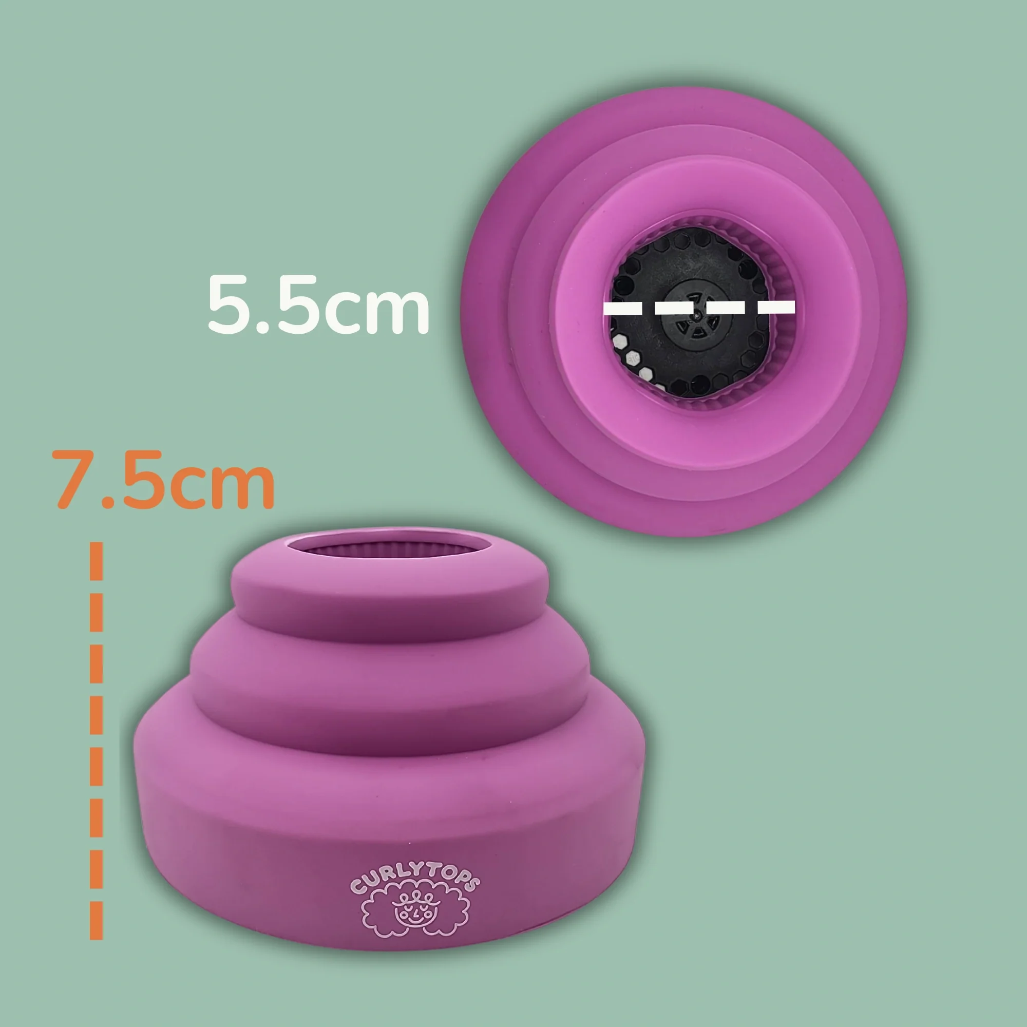 Curlytops Curly Hair Silicone Hair Diffuser - Image 4
