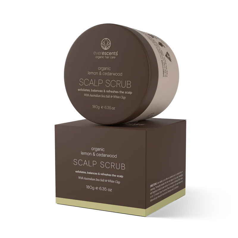 EverEscents Organic Lemon and Cedarwood Scalp Scrub - Image 3