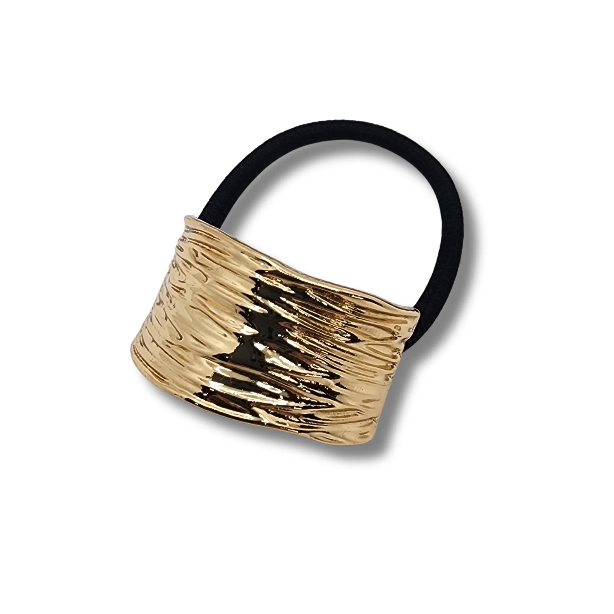 Gold Luxe Geometric Hair Cuff - Image 5