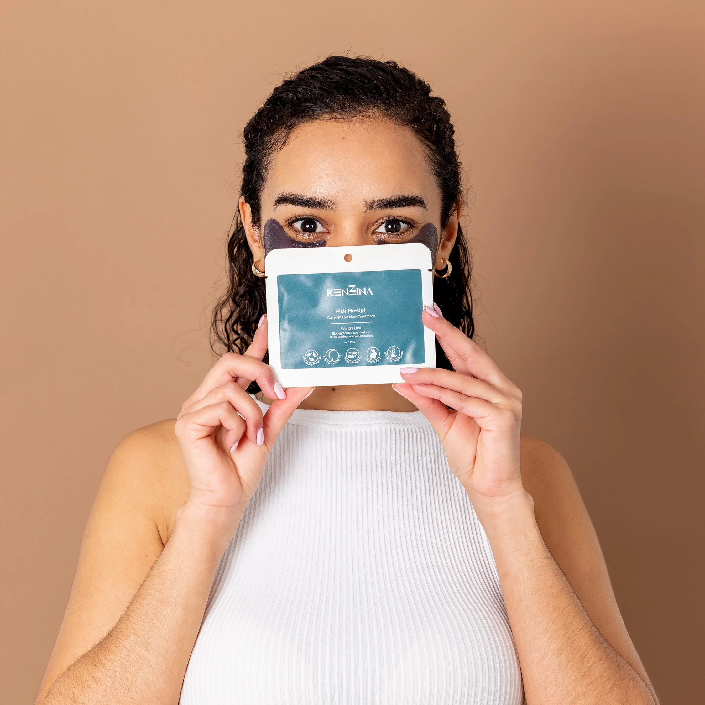 Kenzina Biodegradable Collagen Eye Treatment Pack - Image 2