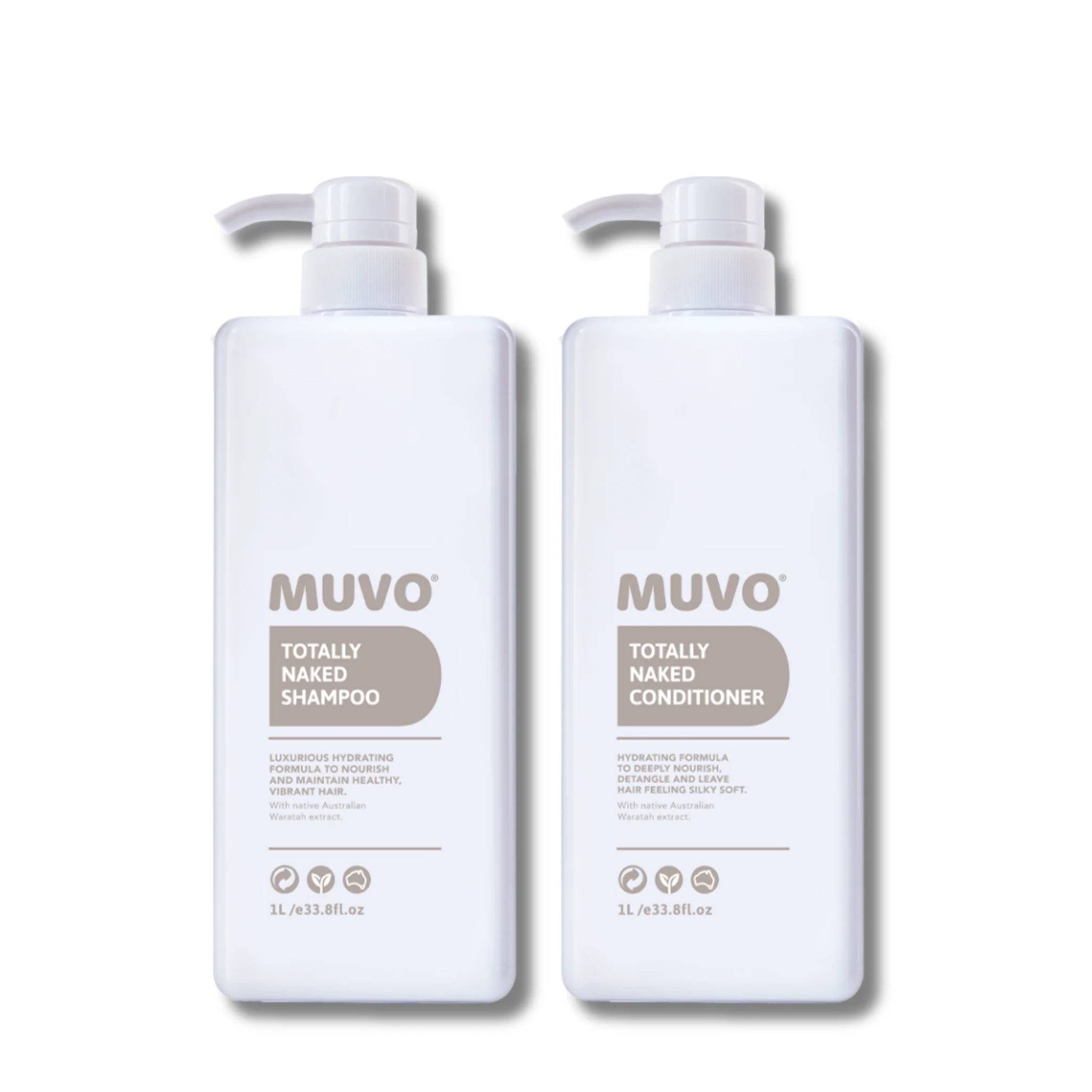 Muvo Totally Naked Shampoo and Conditioner Duo - Image 4